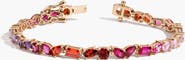 Aurate Mixed Shape Tennis Bracelet