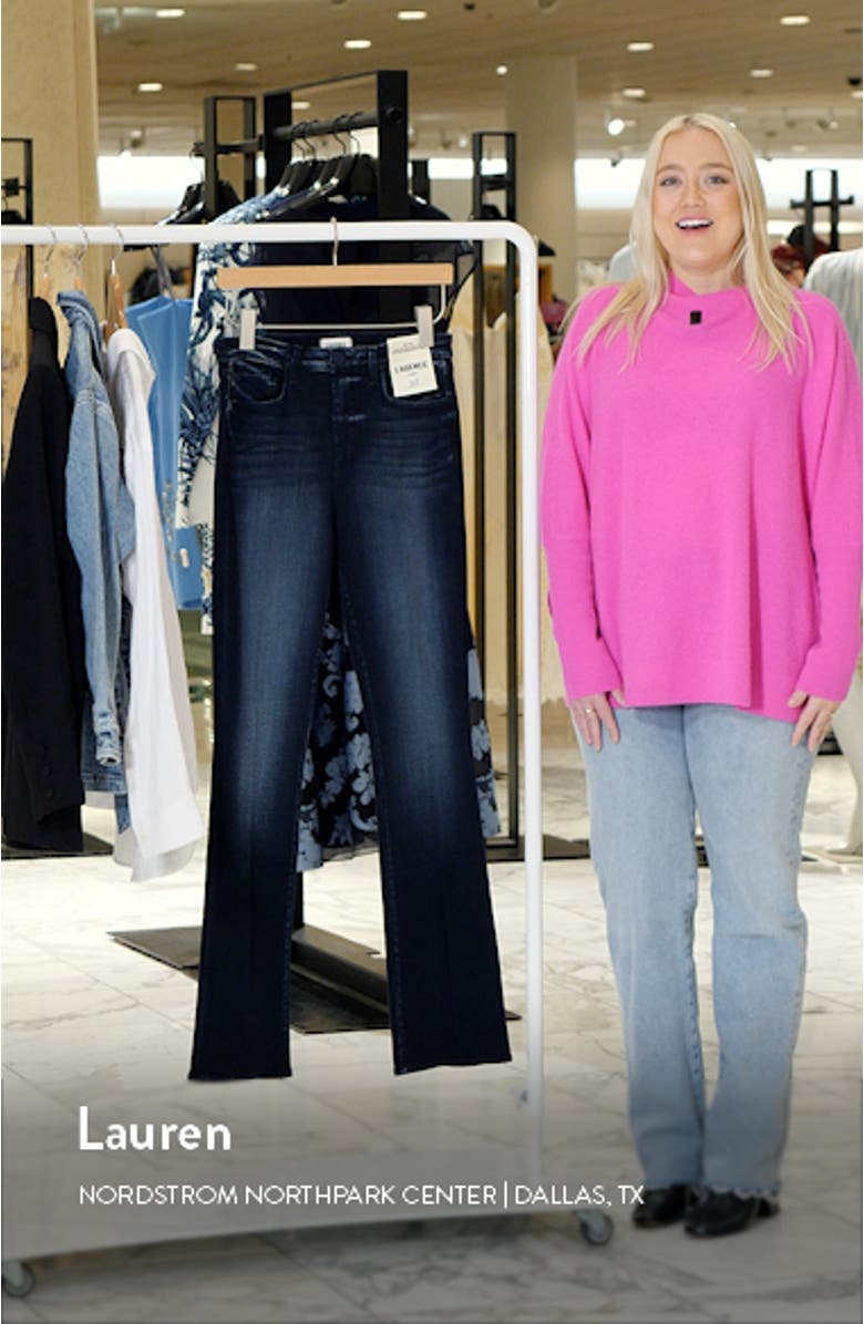 Selma High Waist Bootcut Jeans, sales video thumbnail