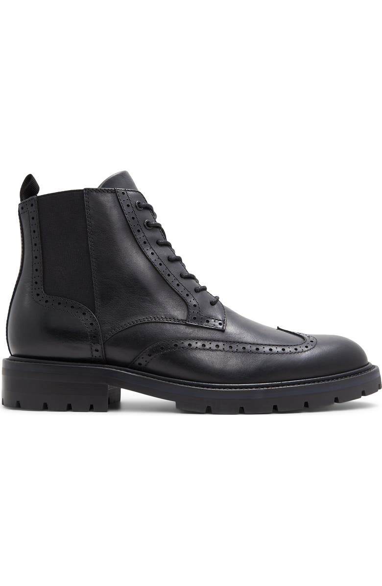 ALDO Toney Waterproof Lace-Up Wingtip Boot, Alternate, color,