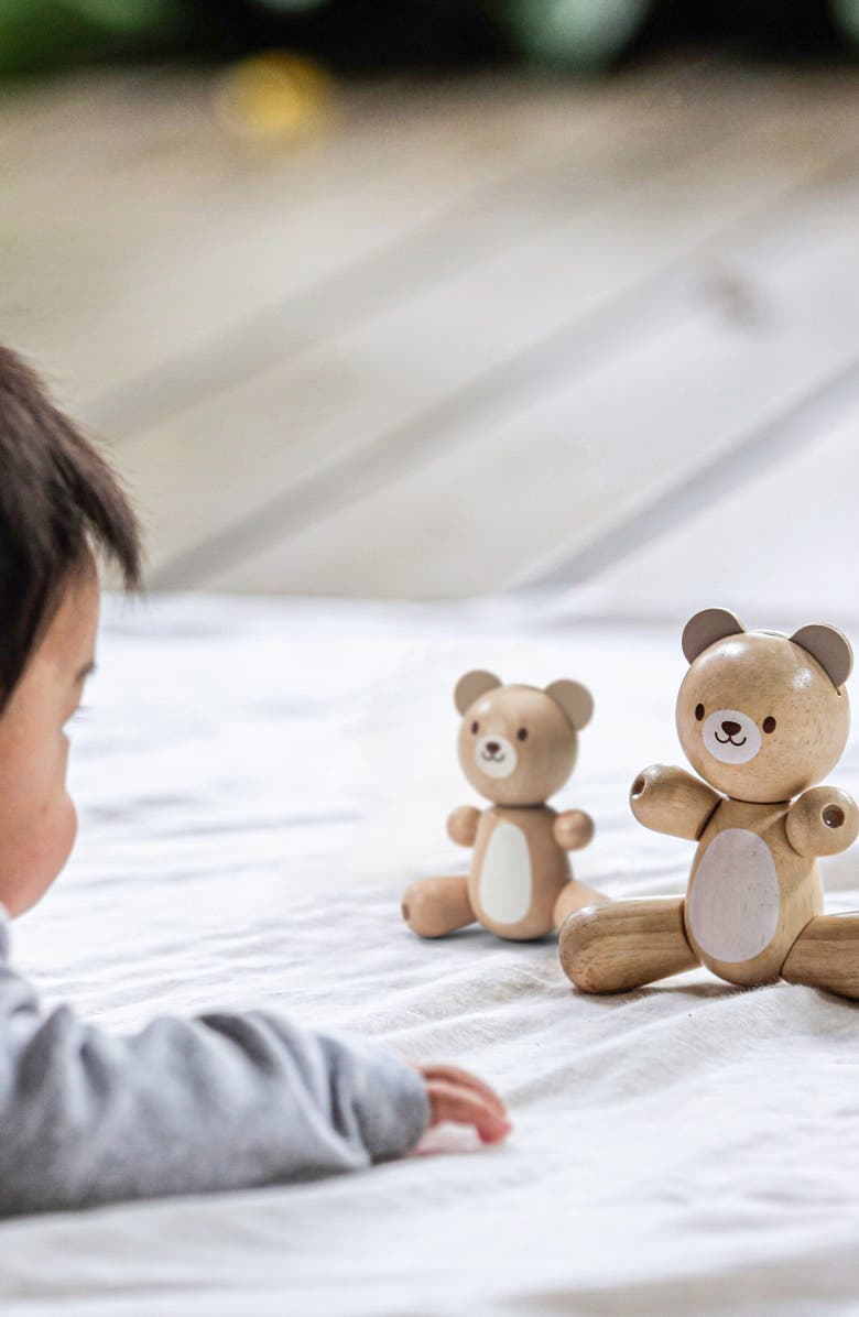 PlanToys<sup>®</sup> Big Bear & Little Bear Playset, Alternate, color, Brown