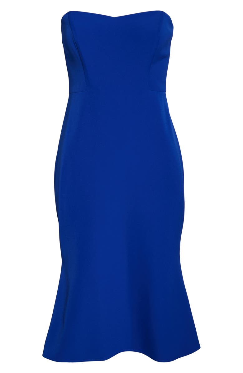 Vince Camuto Strapless Fishtail Dress, Alternate, color,