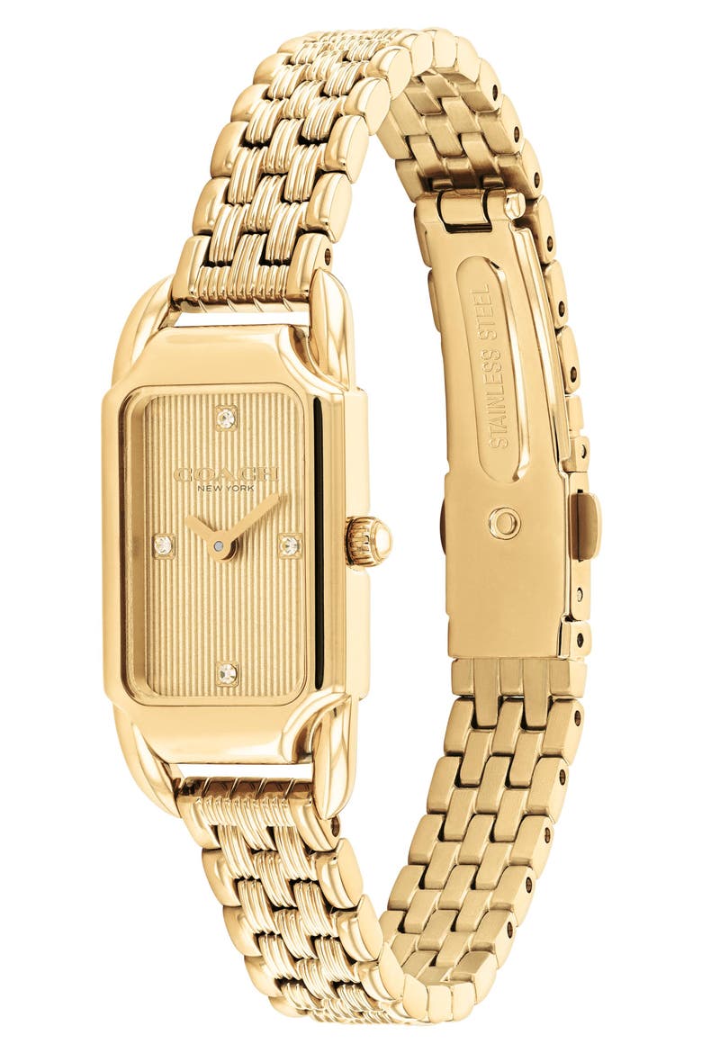 Cadie Bracelet Watch, Alternate, color, GOLD
