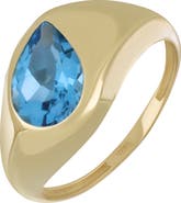 Bony Levy 14K Gold Chunky Topaz Ring