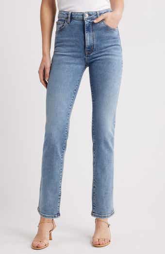 FRAME The Pencil High Waist Slim Straight Leg Jeans