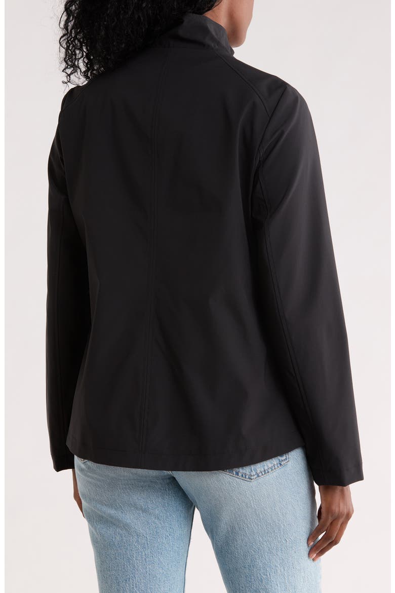 Zip Front Jacket, Alternate, color, BLACK