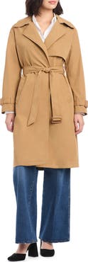 Kate Spade New York Water Resistant Belted Trench Coat