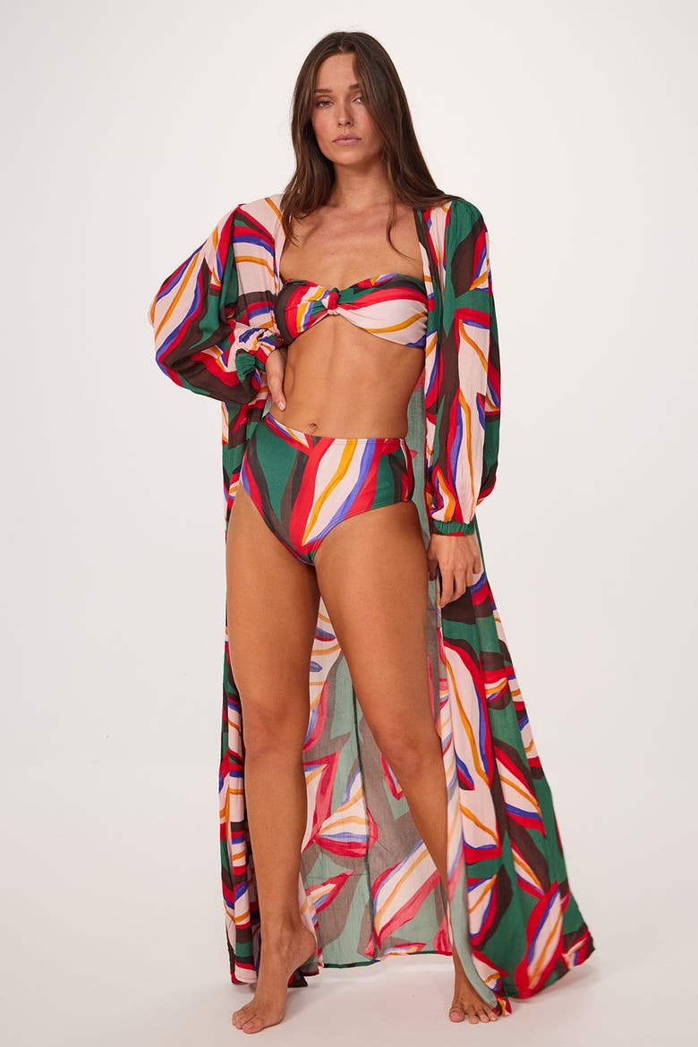 Serena Cover-up Dress, Alternate, color, Fronda
