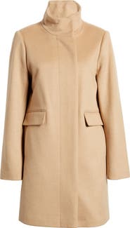Sam Edelman Longline Wool Blend Coat