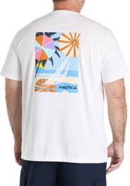 Nautica Big & Tall Keep Calm Graphic Tee