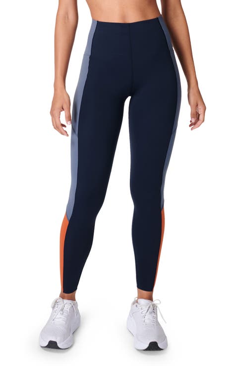 Power High Waist Colorblock Workout Leggings