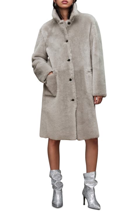 Serra Genuine Shearling Coat