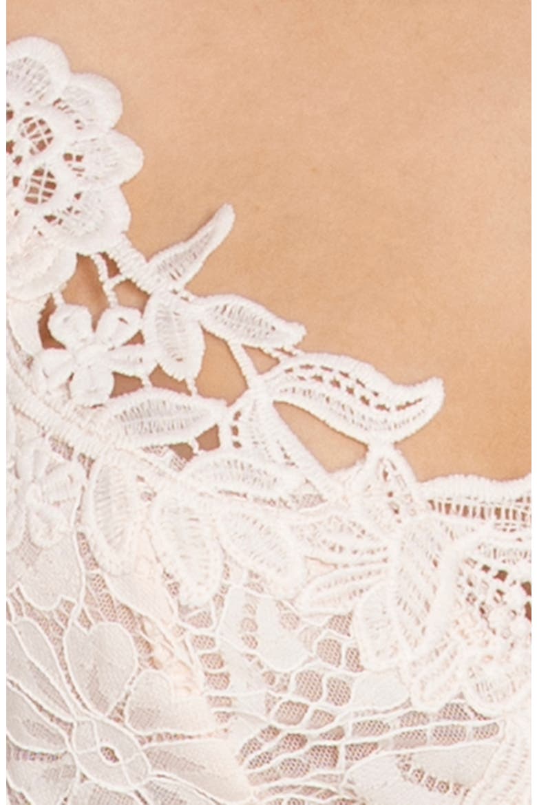 Lace Chemise, Alternate, color, PEACH