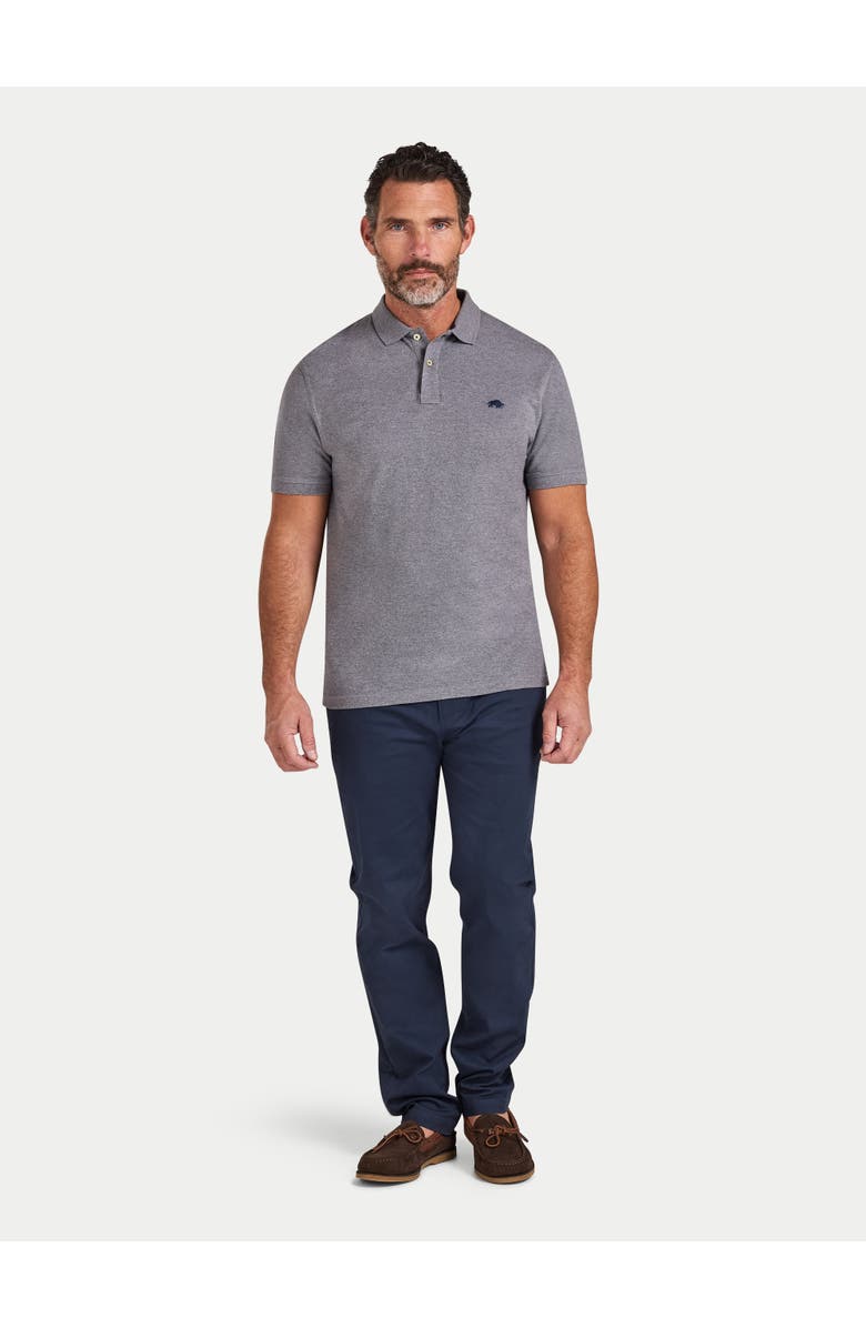 Raging Bull 100% Cotton Polo Shirt, Alternate, color, Grey Marl
