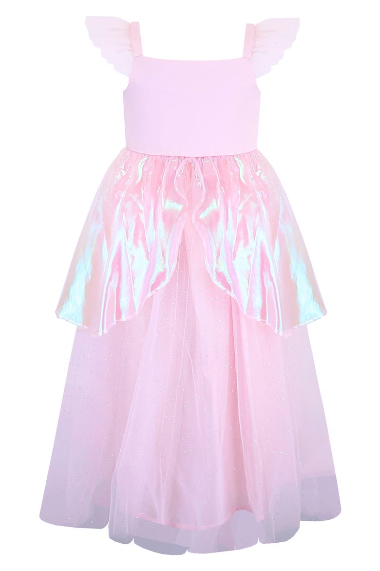 Kids' Princess Sequin Dress & Wand Set, Alternate, color, PINK