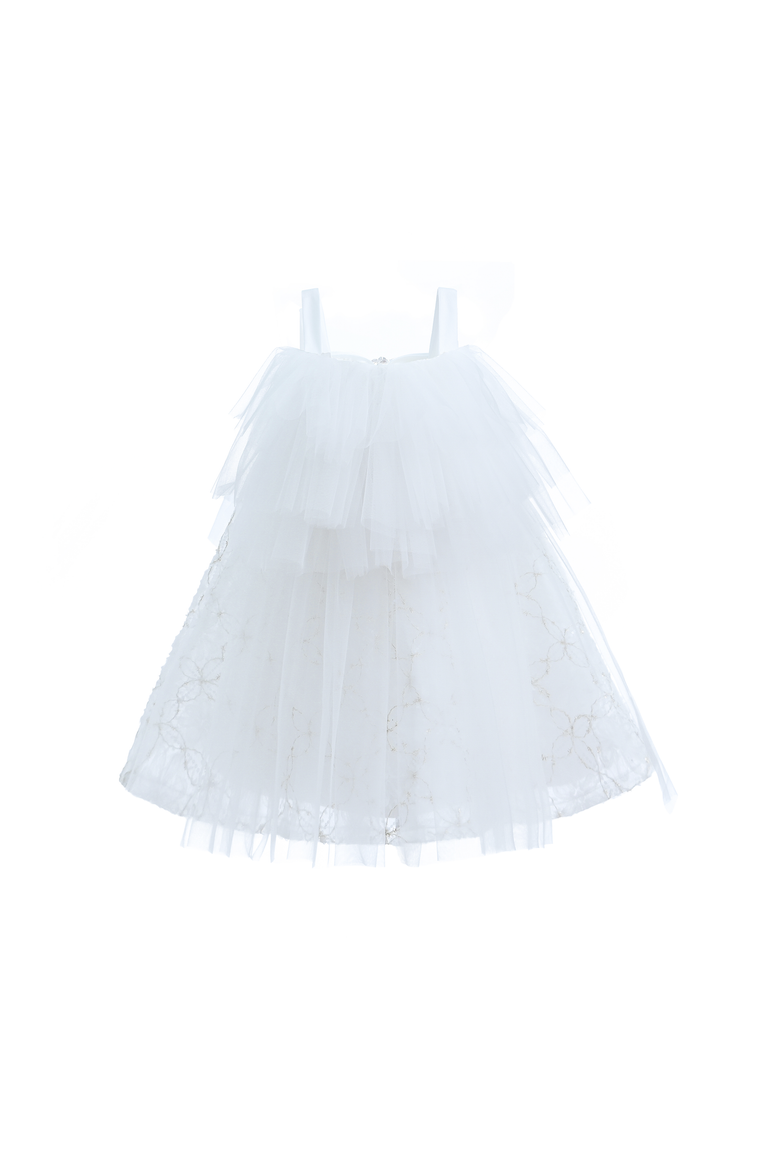 Cadiz Dress, Alternate, color, White