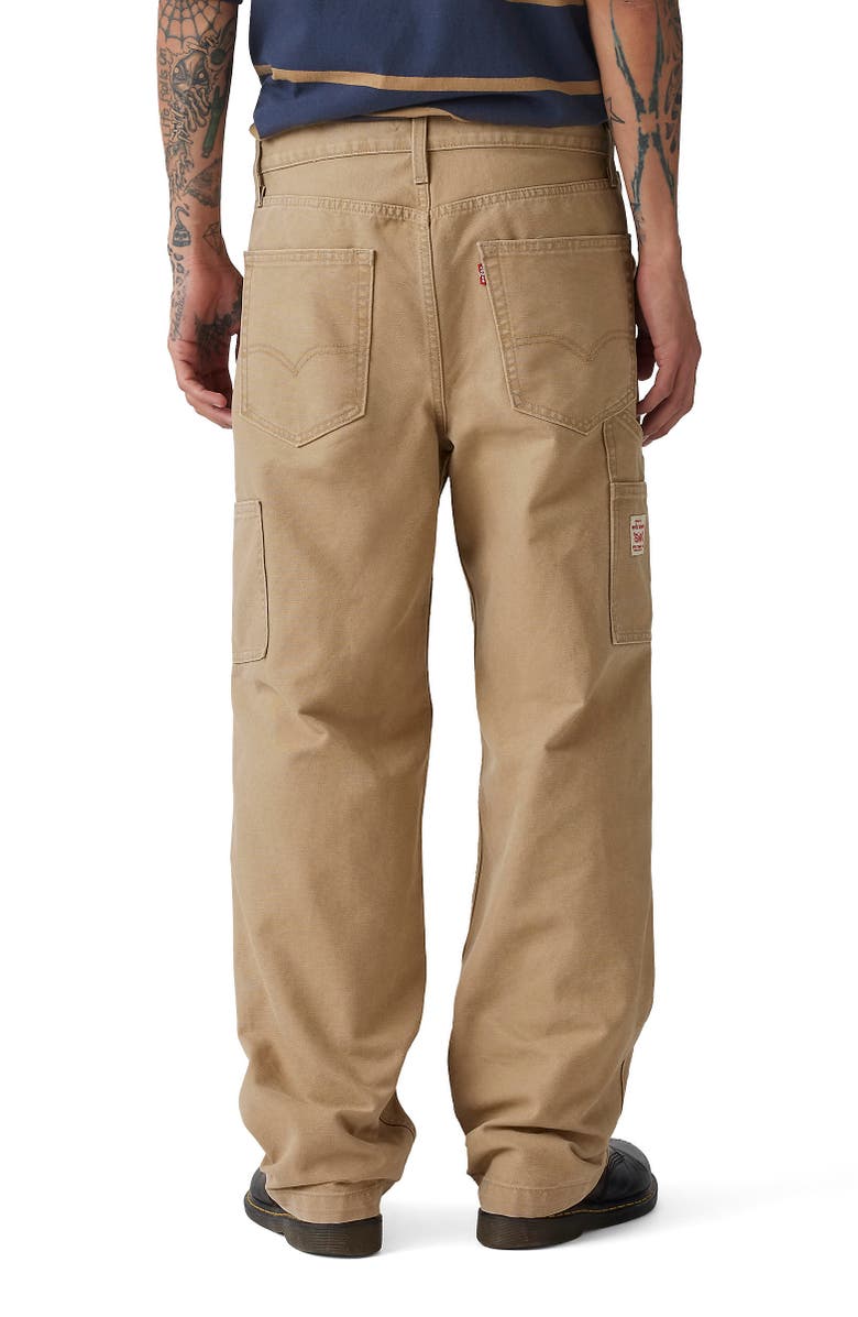 Levi's 568<sup>™</sup> Loose Straight Leg Double Knee Jeans, Alternate, color, Tigers Eye Canvas
