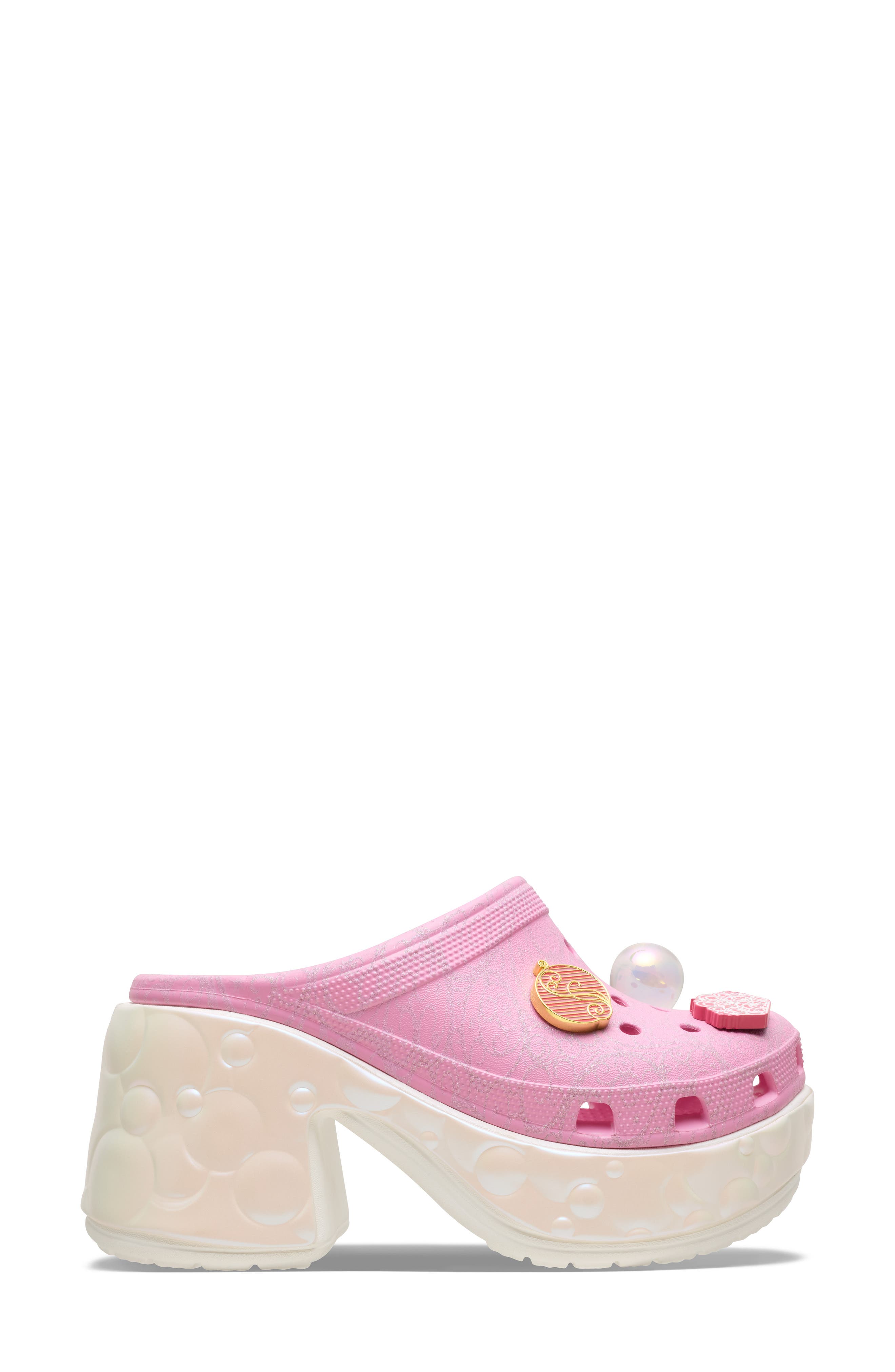 CROCS x Wicked Glinda Siren Clog, Alternate, color, Pink Multi