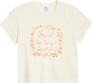 Re/Done '50s Florals Boxy Graphic T-Shirt