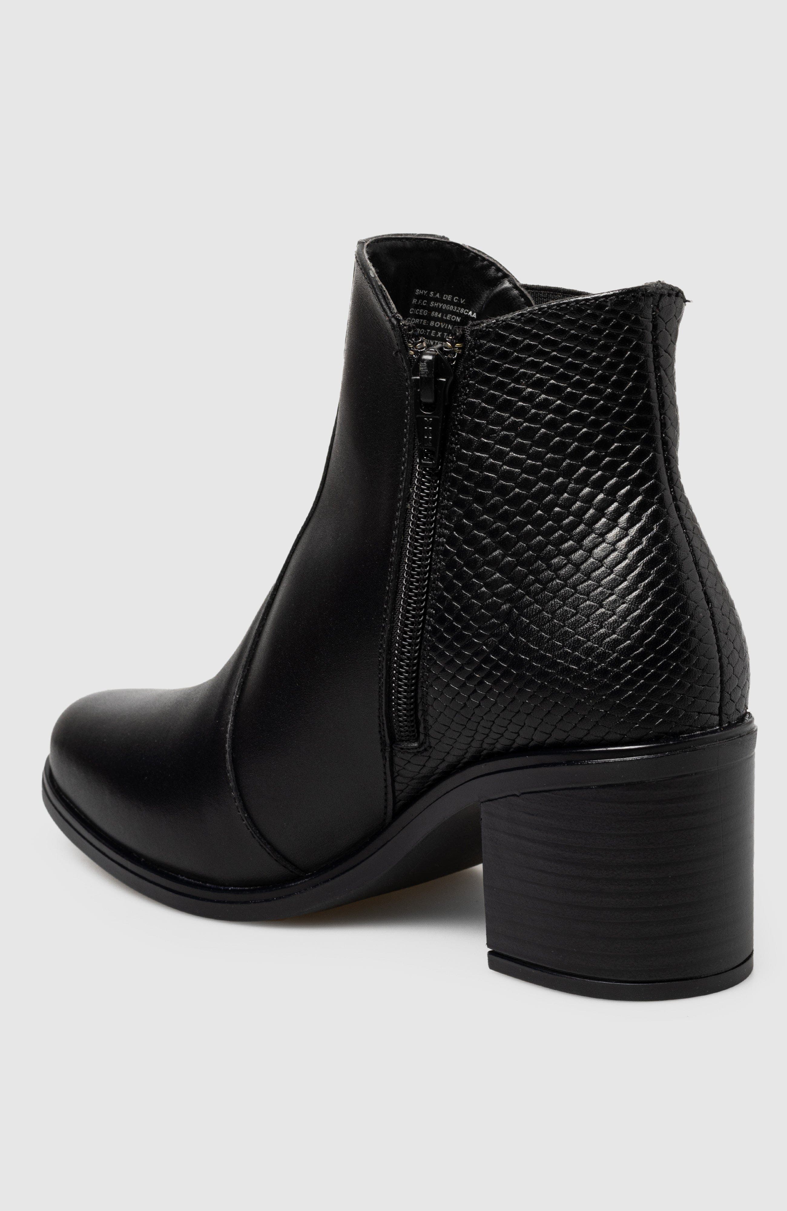 Arley Block Heel Side Up Bootie, Alternate, color, Black