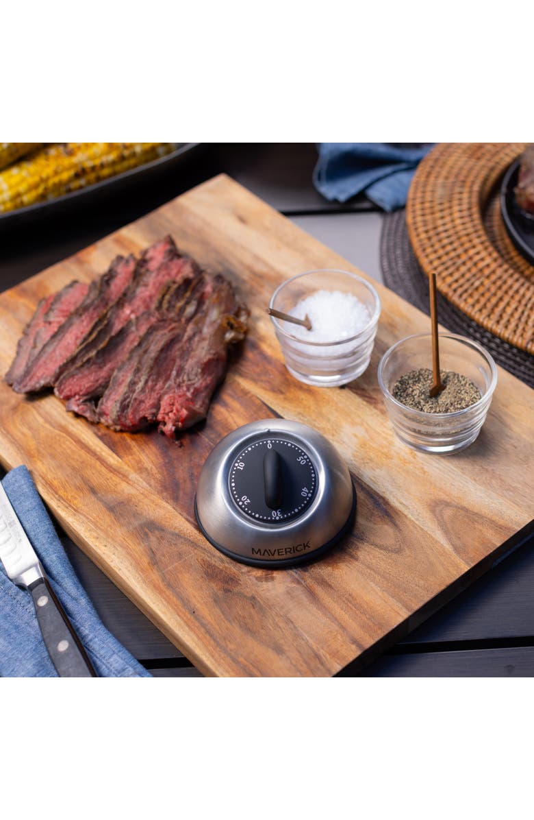 Maverick Classic Metal Timer, Alternate, color, Silver