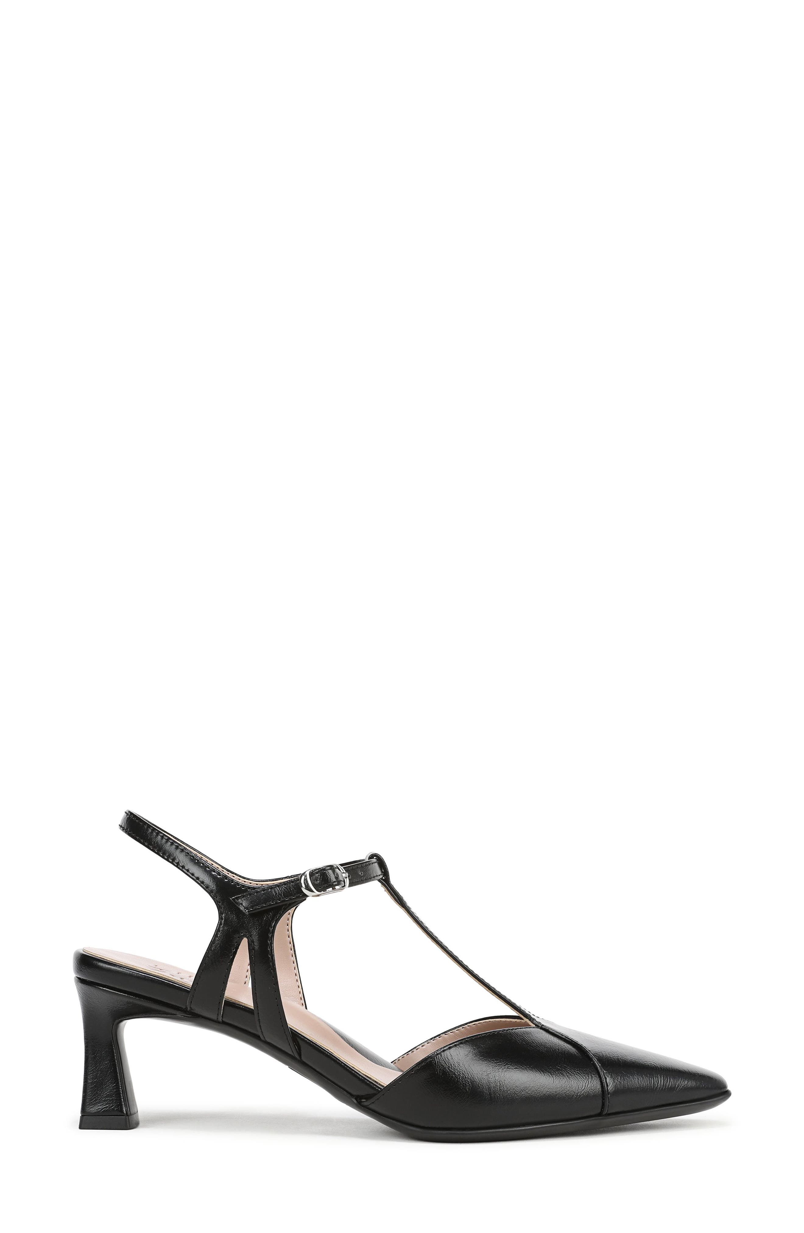Naturalizer Torin T-Strap Heel, Alternate, color, Black