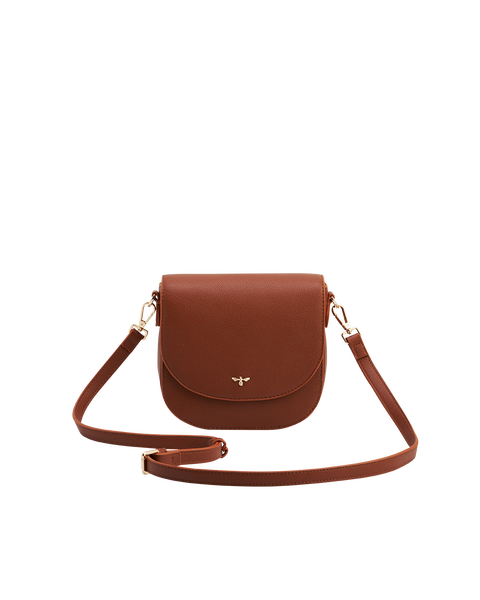 Beth Saddle Crossbody Purse