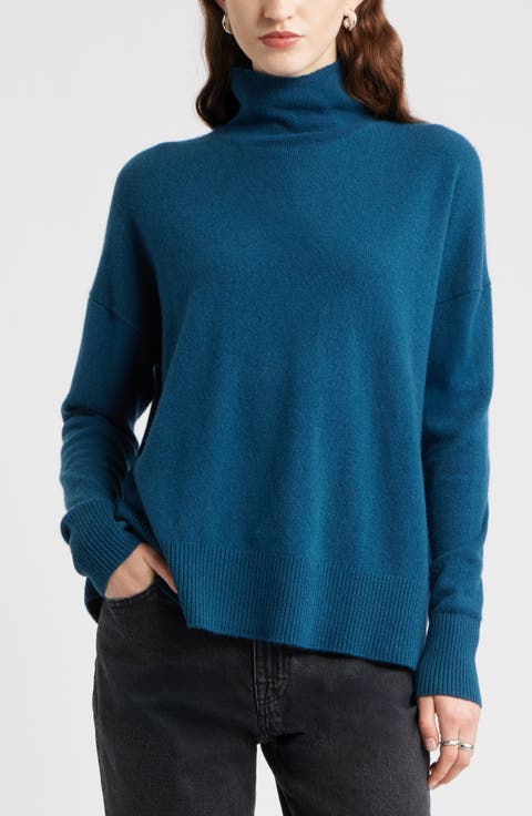 Oversize Cashmere Turtleneck Sweater
