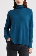 Nordstrom Oversize Cashmere Turtleneck Sweater
