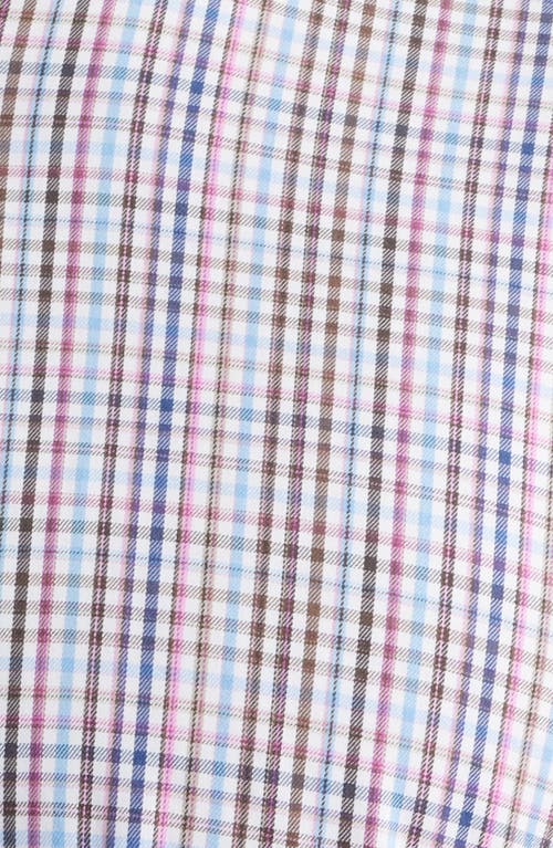 Johnnie-o Adelson Check Button-down Shirt In Multi