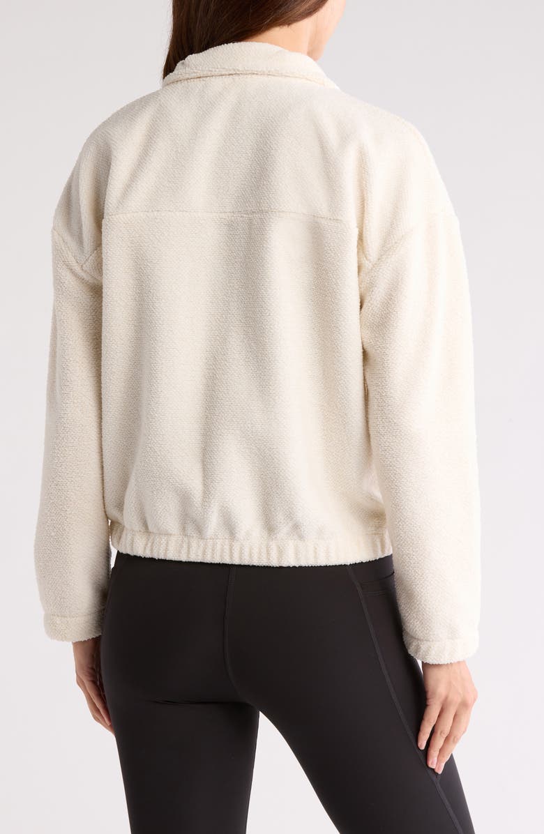 MARIKA Mel Plush Fleece Zip Jacket, Alternate, color, 
