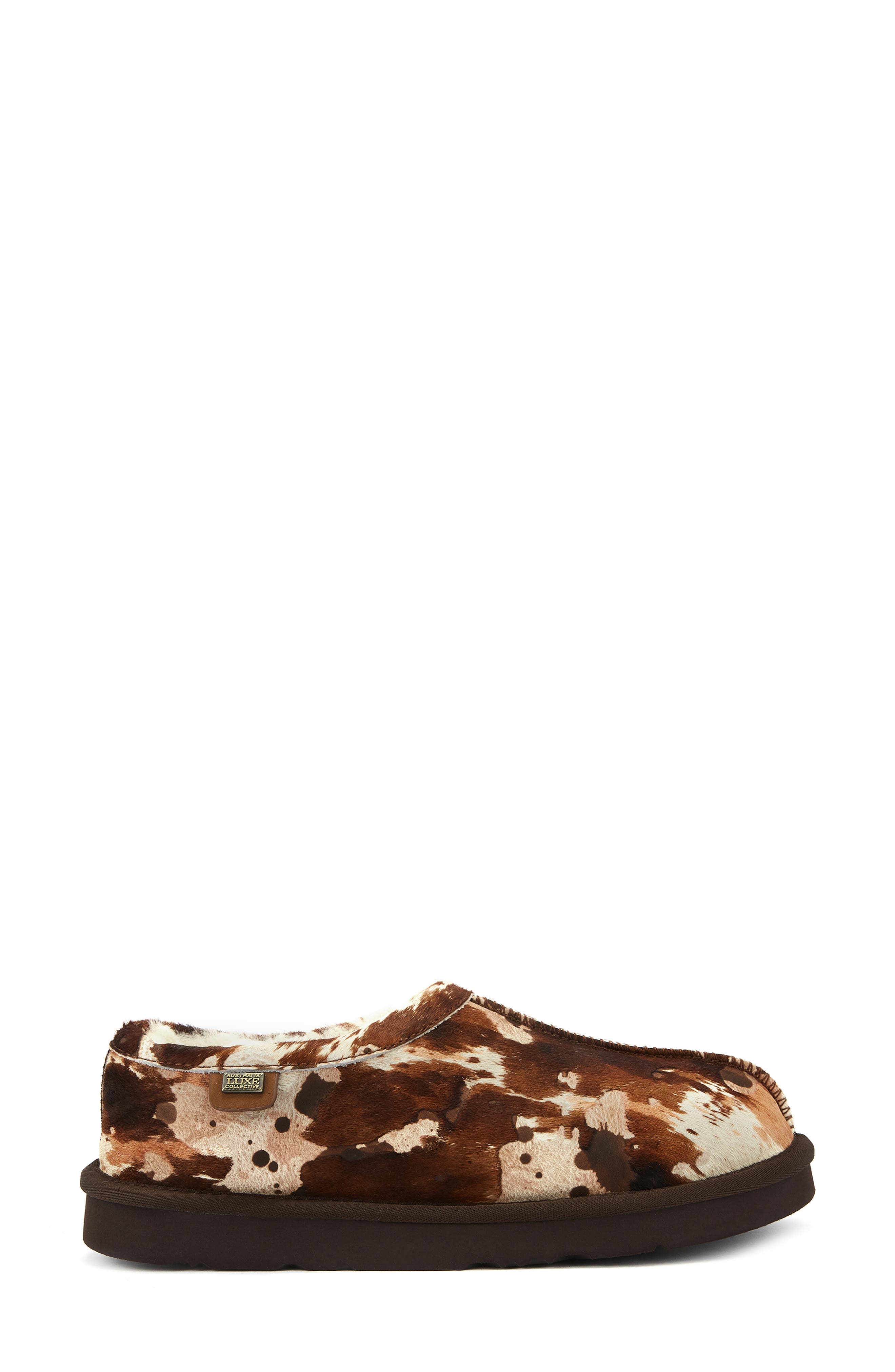 Australia Luxe Collective Outback Genuine Shearling Slipper, Alternate, color, Splat