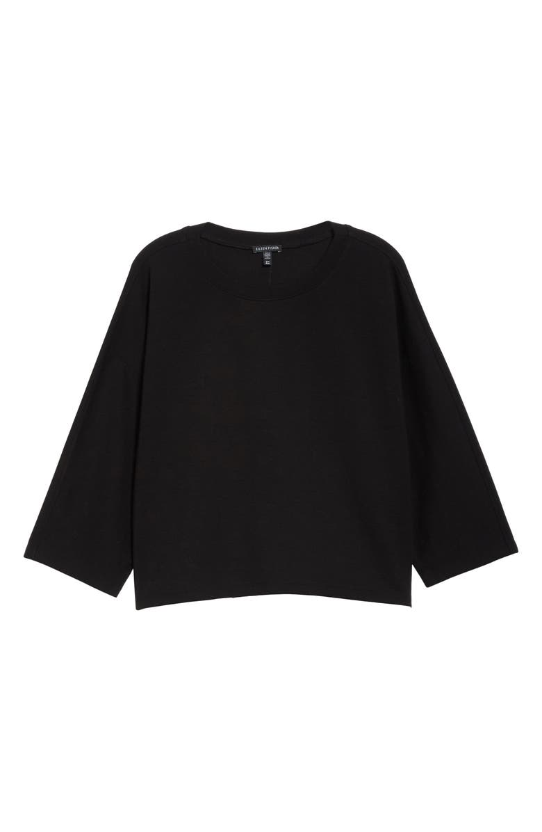 Eileen Fisher Bell Sleeve Pullover, Alternate, color, 