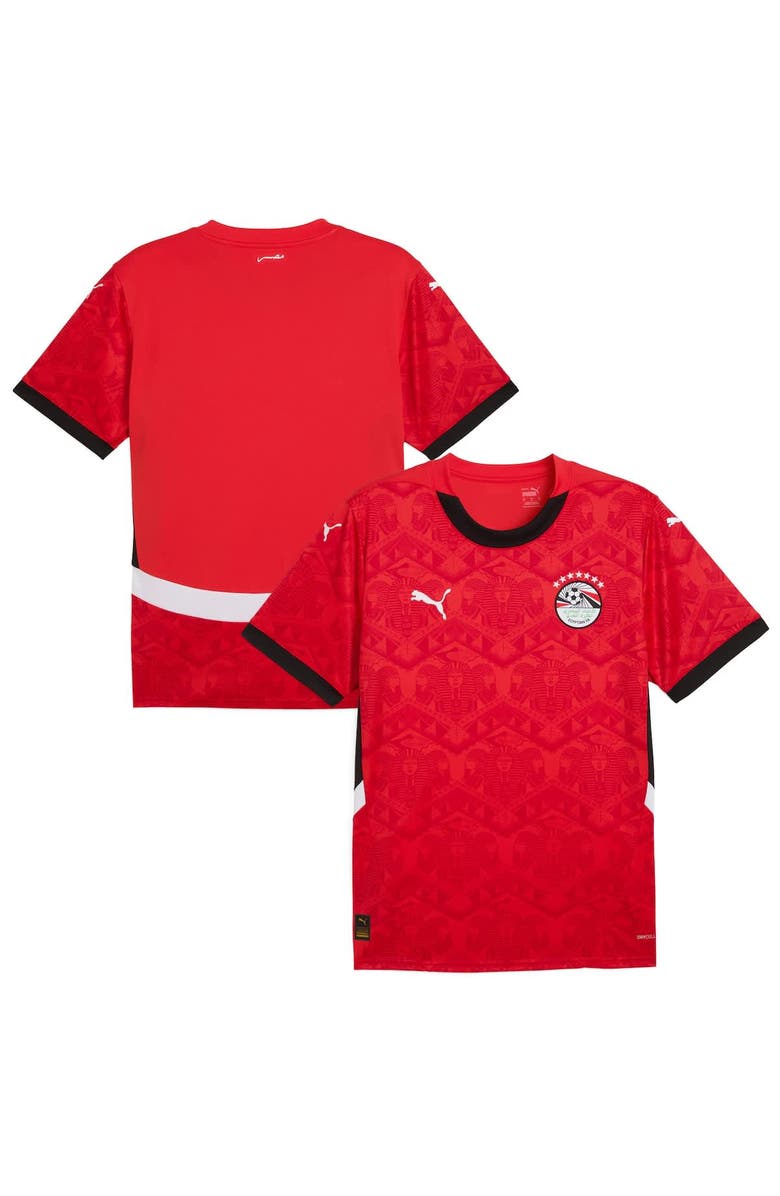 PUMA Men's Puma Red Egypt National Team 2025 Replica Jersey, Alternate, color, Red