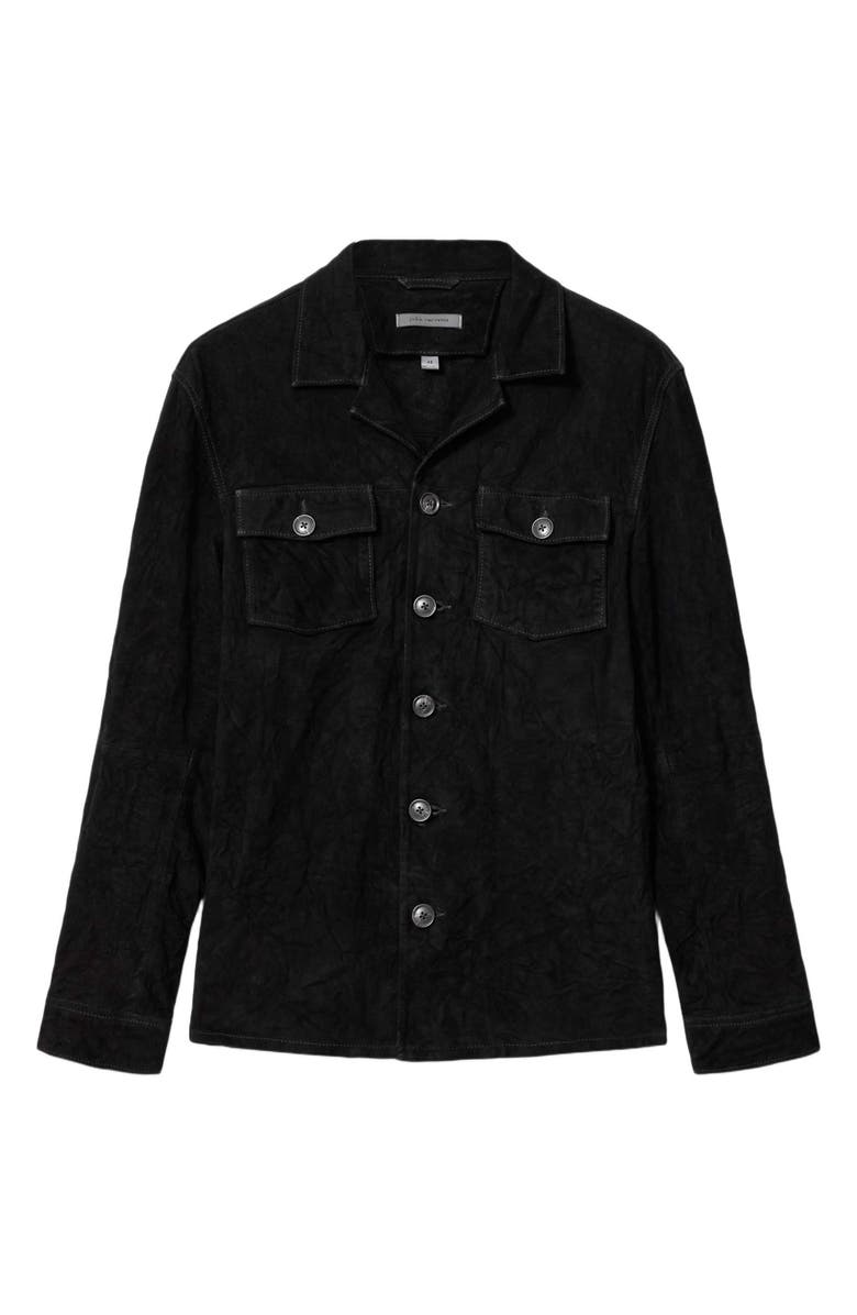 John Varvatos Jesse Suede Shirt Jacket, Alternate, color, 