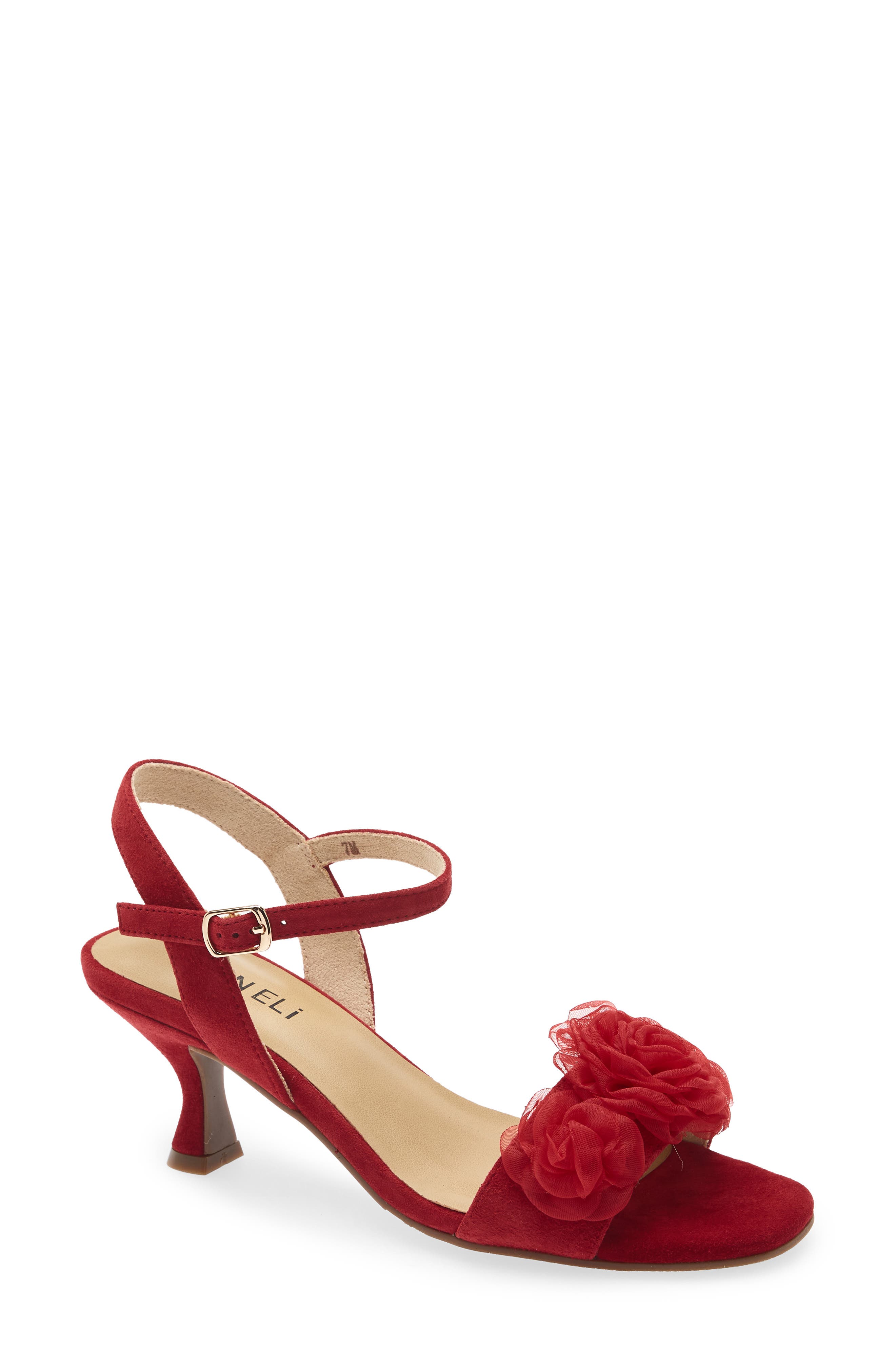 Lapis Rosette Sandal