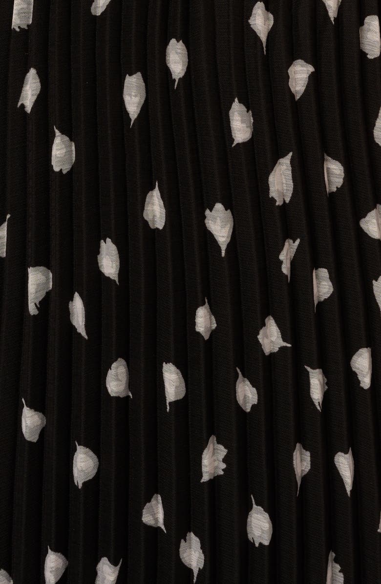 Adrianna Papell Floral Pleat Chiffon Maxi Dress, Alternate, color, 