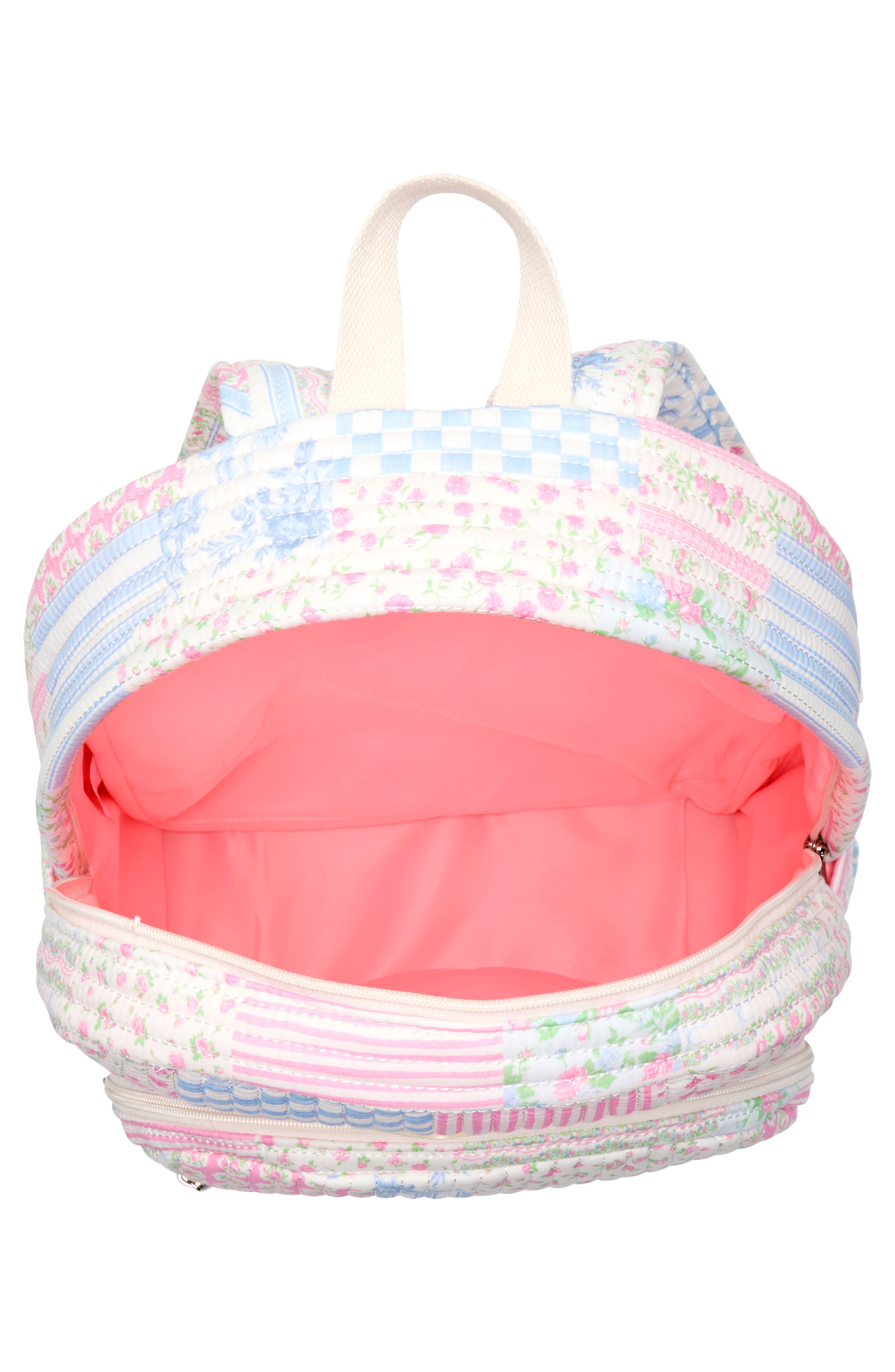 Kids' Quilted Backpack & Lunch Tote Set, Alternate, color, PATCHWORK