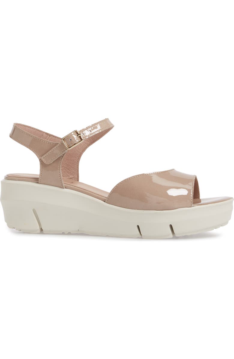 Wonders D-8201 Platform Sandal, Alternate, color,