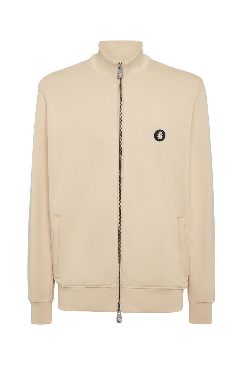 Full-Zip Tracksuit Jacket Men, Main, color, beige