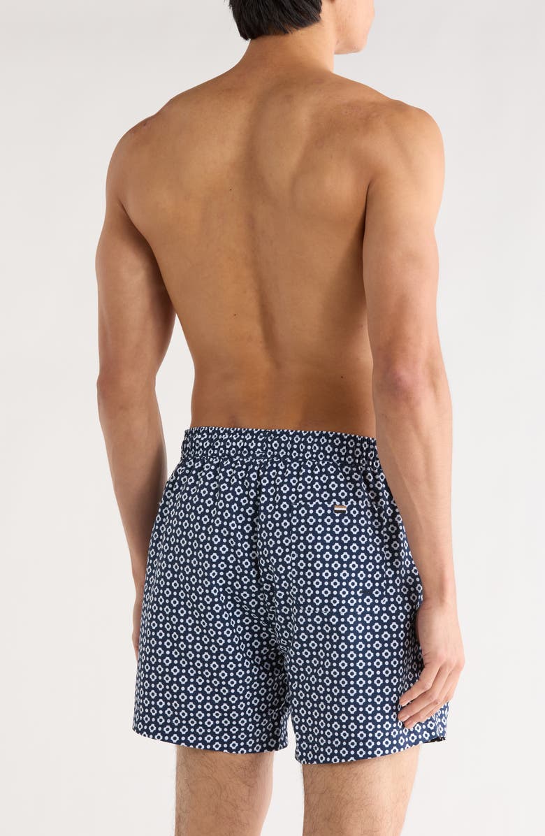 BOSS Octopus Swim Shorts, Alternate, color, Navy