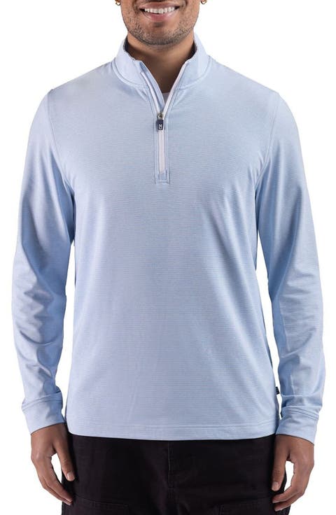 Feeder Stripe Performance Quarter Zip Pullover