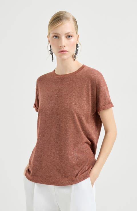 Cashmere and silk lightweight sweater