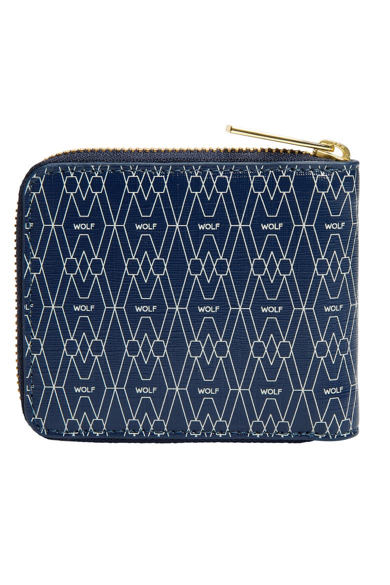 Signature Zip Wallet, Alternate, color, Blue