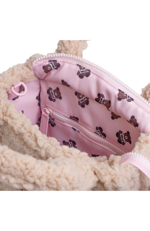 Mimish Kids' Faux Shearling Tote