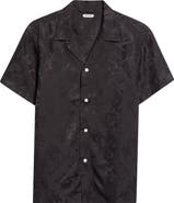 Bode Football Jacquard Bowling Shirt