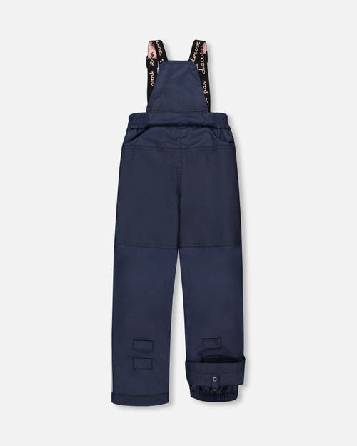 Deux Par Deux Girl Two-piece Play Snowsuit In Pink