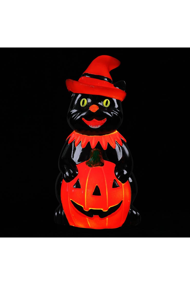18 in. Outdoor Cat Lit Blow Mold, Alternate, color, Multicolor