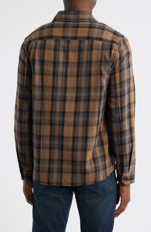 Ag Mason Plaid Flannel Button-up Shirt In Multi