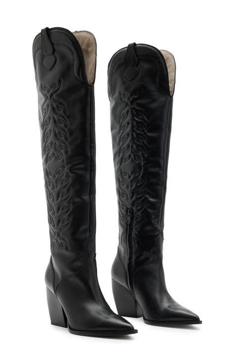 Leather Genuine Over the Knee Boots for Women Nordstrom