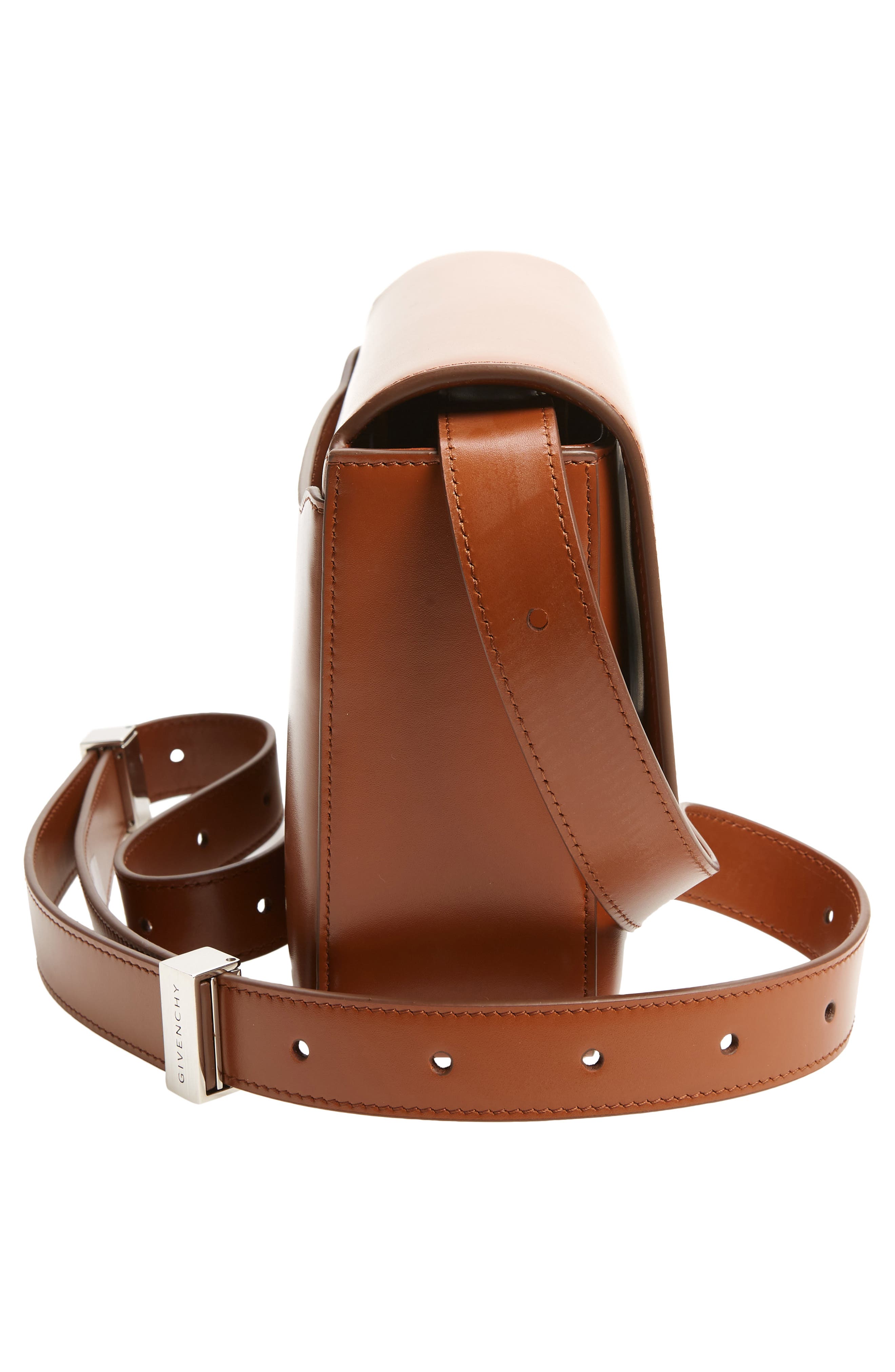 Givenchy Medium 4G Leather Crossbody Bag, Alternate, color, 